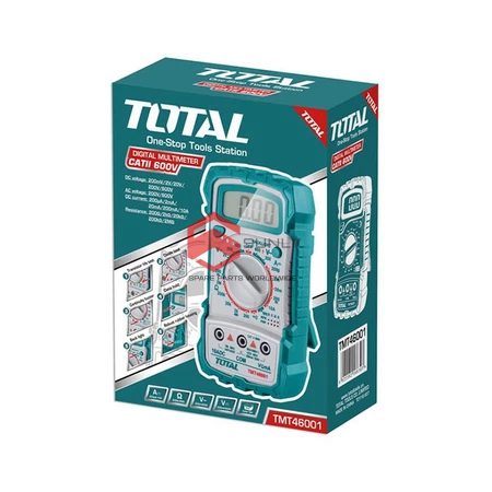 Đồng Hồ Vạn Năng TOTAL TMT46001 DM200