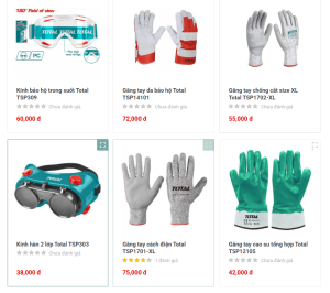 Bộ bảo hộ total gồm kính găng tay giày