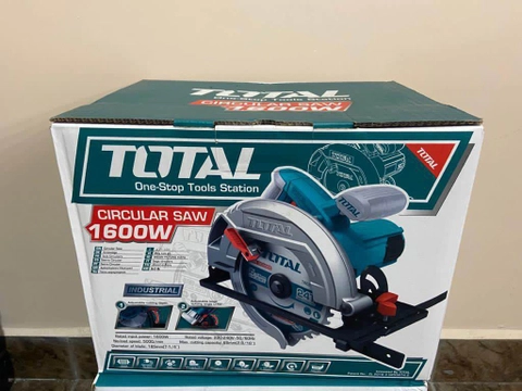 Máy cưa đĩa cắt gỗ Total TS1161856 185mm 1600W Máy cưa đĩa cắt gỗ Total TS1161856 185mm 1600W