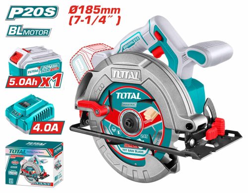 Máy cưa đĩa pin Total TSLI18513 20V 185mm