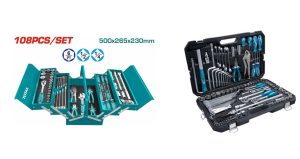 so sánh bộ đồ nghề total 142 chi tiết với 108 chi tiết