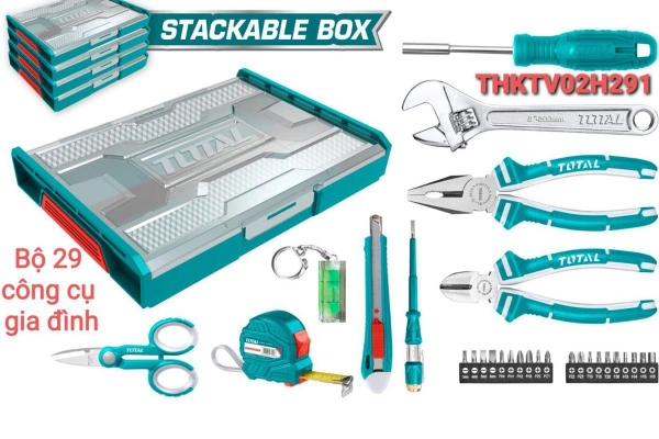 Các loại dụng cụ cầm tay Total phổ biến